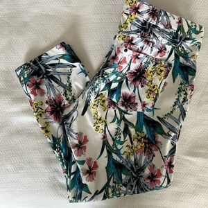 Floral Capri Pants by Hue in Size XL
